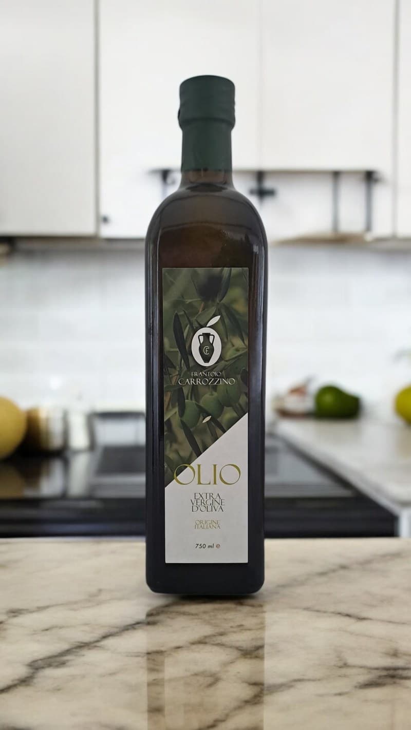 Bottiglia di Olio Extravergine di Oliva Tradizionale Frantoio Carrozzino